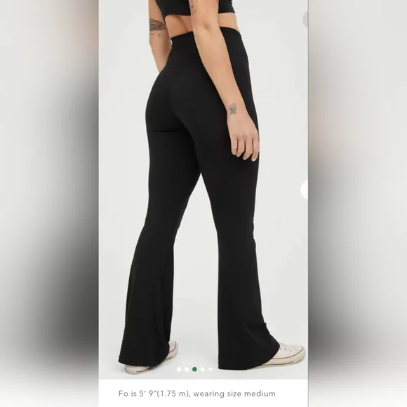 Aerie OFFLINE Black Leggings - Picture 7 of 8